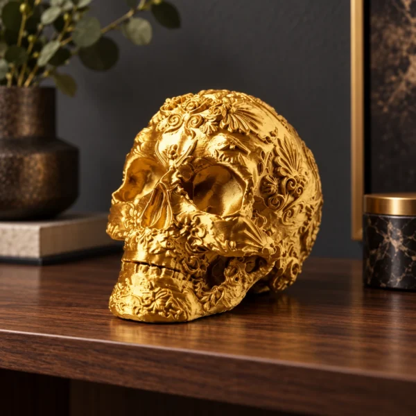 Dekoratif Gold Kuru Kafa